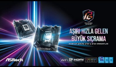 ASRock’tan Yüksek Sürat Sağlayan DDR5-8600 Takviyeli ve Dünya Rekoruna Sahip Yeni Anakartlar