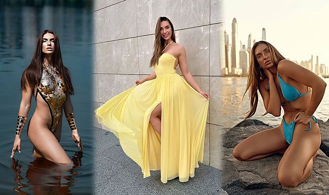 Çok istikametli Ukraynalı model Valeria mesleğine Türkiye’de devam edecek