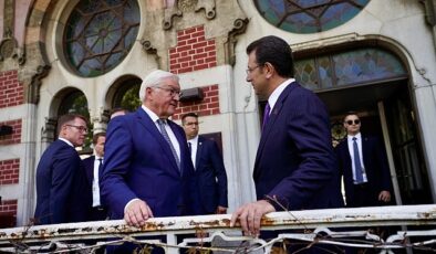 Ekrem İmamoğlu, Almanya Federal Cumhurbaşkanı DR. Frank-Walter Steinmeier’i Sirkeci Garı’nda Karşıladı