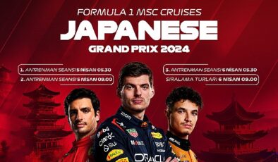 Formula 1 Jaonya GP Heyecanı TOD’da