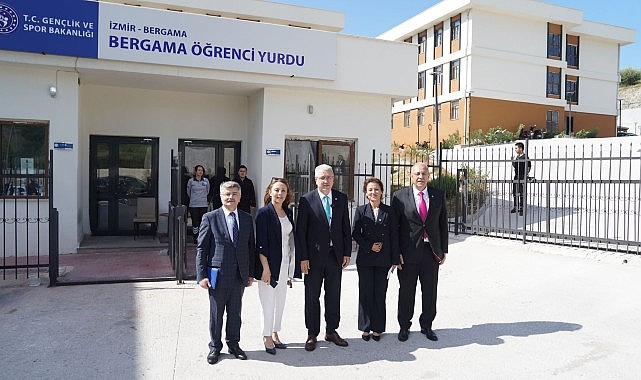 Bergama KYK Öğrenci Yurdu’nun kapasitesi 750 bireye çıkarıldı