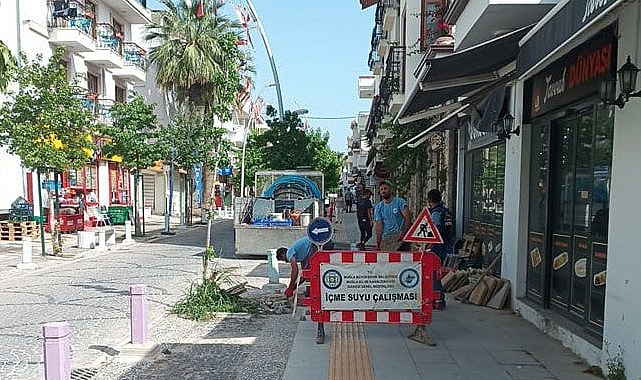 Büyükşehir, Datça’da İçme Suyu Çizgilerini Yeniliyor