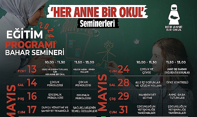 Canik’te Annelere Özel Seminer