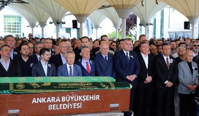 Çankaya Belediyesinde 2014-2024 yılları ortasında lider yardımcılığı vazifesi yapan Gülsün Bor son seyahatine uğurlandı