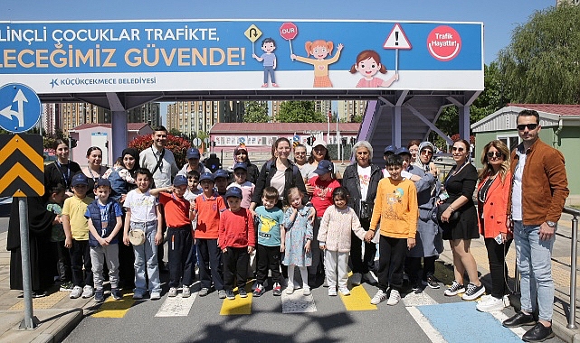 Küçükçekmece’deki Trafik Eğitim Parkı’nda Özel Çocuklara Özel Eğitim