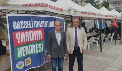 Lider Aydoğmuş, Filistin’e Dayanak Kermesine dayanak verdi