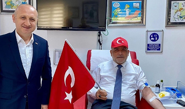 Lider İbrahim Sandıkçı: “Kan bağışıyla insanlığa umut olabiliriz”