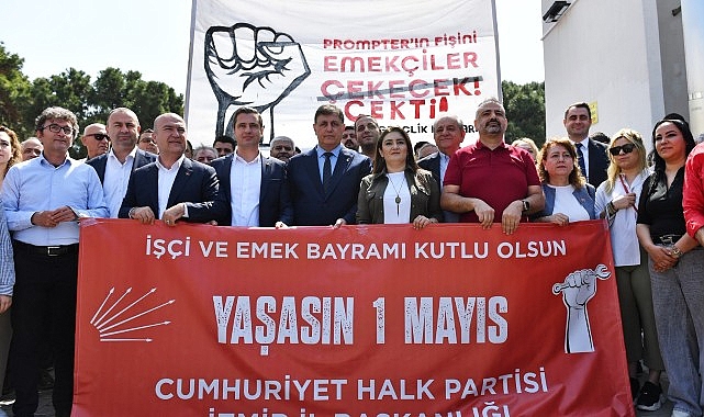 Lider Tugay işçilerin 1 Mayıs coşkusuna ortak oldu