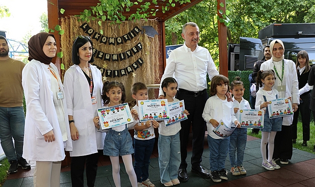 Lokomotif Çocuk Köyü birinci mezunlarını verdi