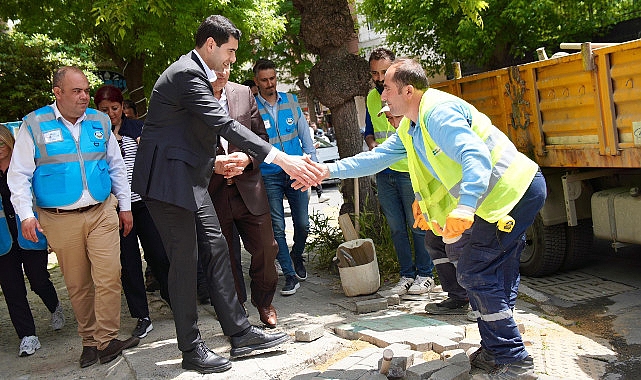 Mahalle Hizmet Seferberliği Grupları Denizköşkler Mahallesi’nde Çalışmalarına Devam Etti