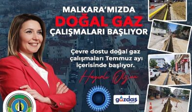 Malkara Belediye Başkanı Nergiz Karaağaçlı Öztürk : Doğal Gazda Yeni Etap Çalışmasına Başlama Tarihi Belirli Oldu