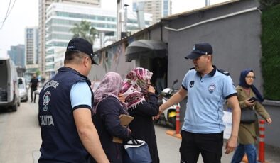 Zabıta gruplarından dilencilere operasyon