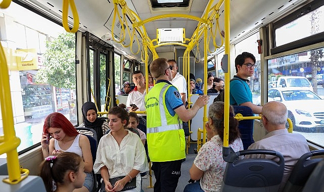 Antalya Büyükşehir’den halk otobüslerine klima kontrolü