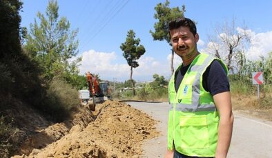 ASAT Manavgat Karaöz’de su borularını yeniliyor