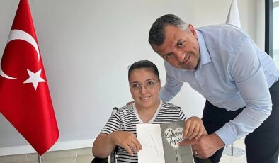 Göksu’dan Lider Taşyasan’a manalı armağan