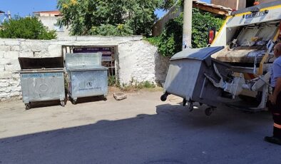 Karabağlar’da bayram boyunca 3148 ton evsel atık toplandı