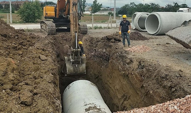 Kartepe İnönü Caddesi’ne yağmursuyu çizgisi