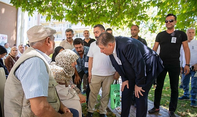 Lider Tugay orman personeli Serkan Topkaya’nın cenazesine katıldı