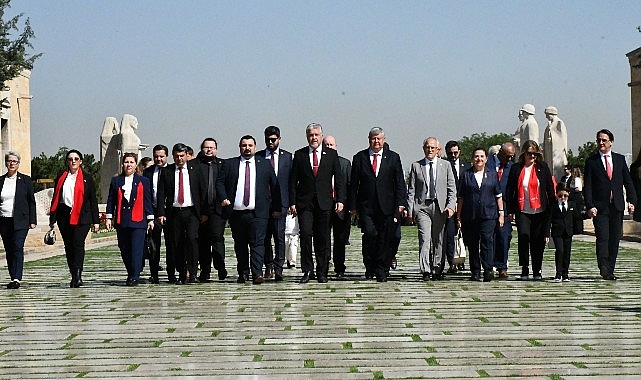 Lüleburgaz Belediye Lideri Dr. Murat Gerenli Anıtkabir’deydi