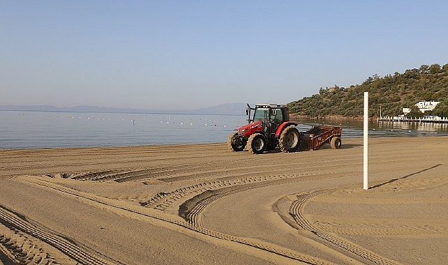 Menderes Plajları Döneme Hazırlanıyor