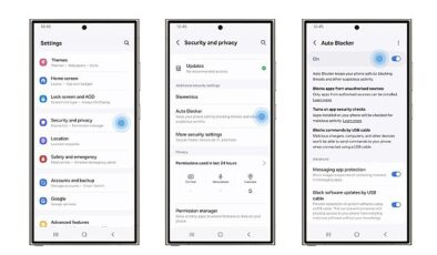 Samsung Galaxy’nin Otomatik Engelleyici ve İleti Müdafaası özellikleri siber tehditlere karşı tesirli müdafaa sağlıyor