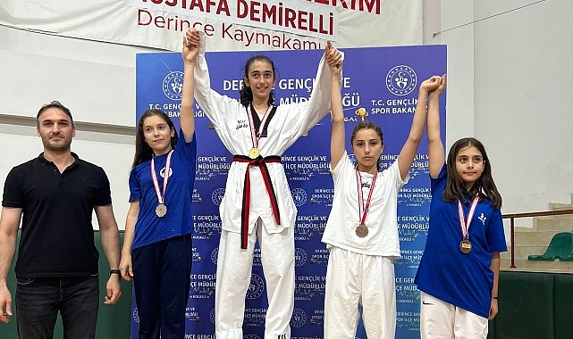 Gölcük Belediyesporlu 3 Taekwondo atleti, Kocaeli’de düzenlenen karşılaşmalarda şampiyon olarak Türkiye Şampiyonasına katılmaya hak kazandılar