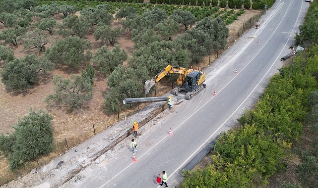 İZSU yatırımları sayesinde susuzluk yaşanmıyor Foça yazı rahat geçiriyor