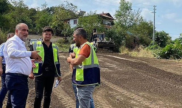 Lider İbrahim Sandıkçı: “İlçemizin ulaşım ağını güçlendiriyoruz”